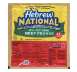 Hebrew National Kosher Beef Franks 97% Fat Free 6ct 9.43oz