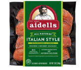 Aidells Italian Style w/Mozzarella Cheese Chicken Sausage
