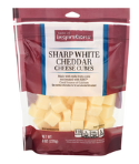 Cheddar Sharp White Cheese Cubes