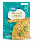 Great Value Roasted Chicken 90 Second Rice