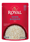 Royal Microwavable Rice White Basmati Pouch