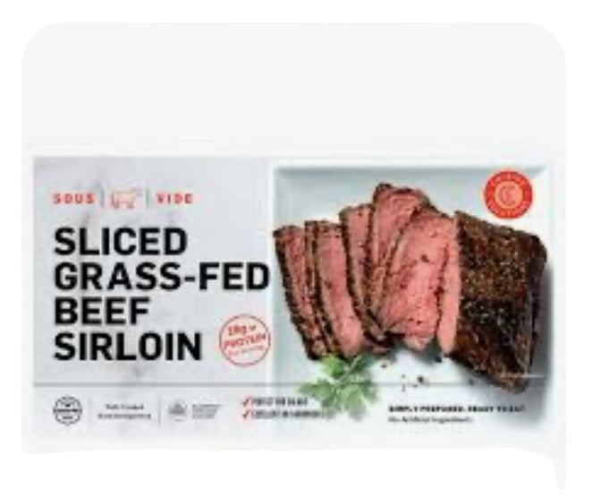 Cuisine Solutions Sliced Grass-Fed Beef Sirloin Steak