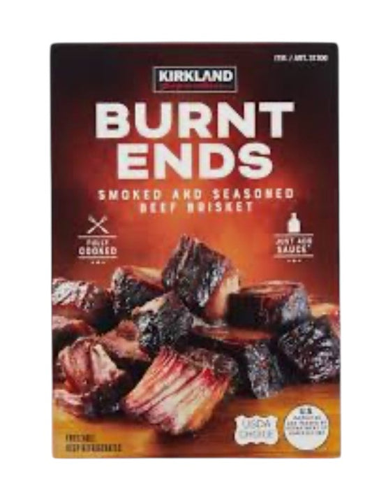 Kirkland Burnt Ends Smoked & Seasoned Beef Brisket