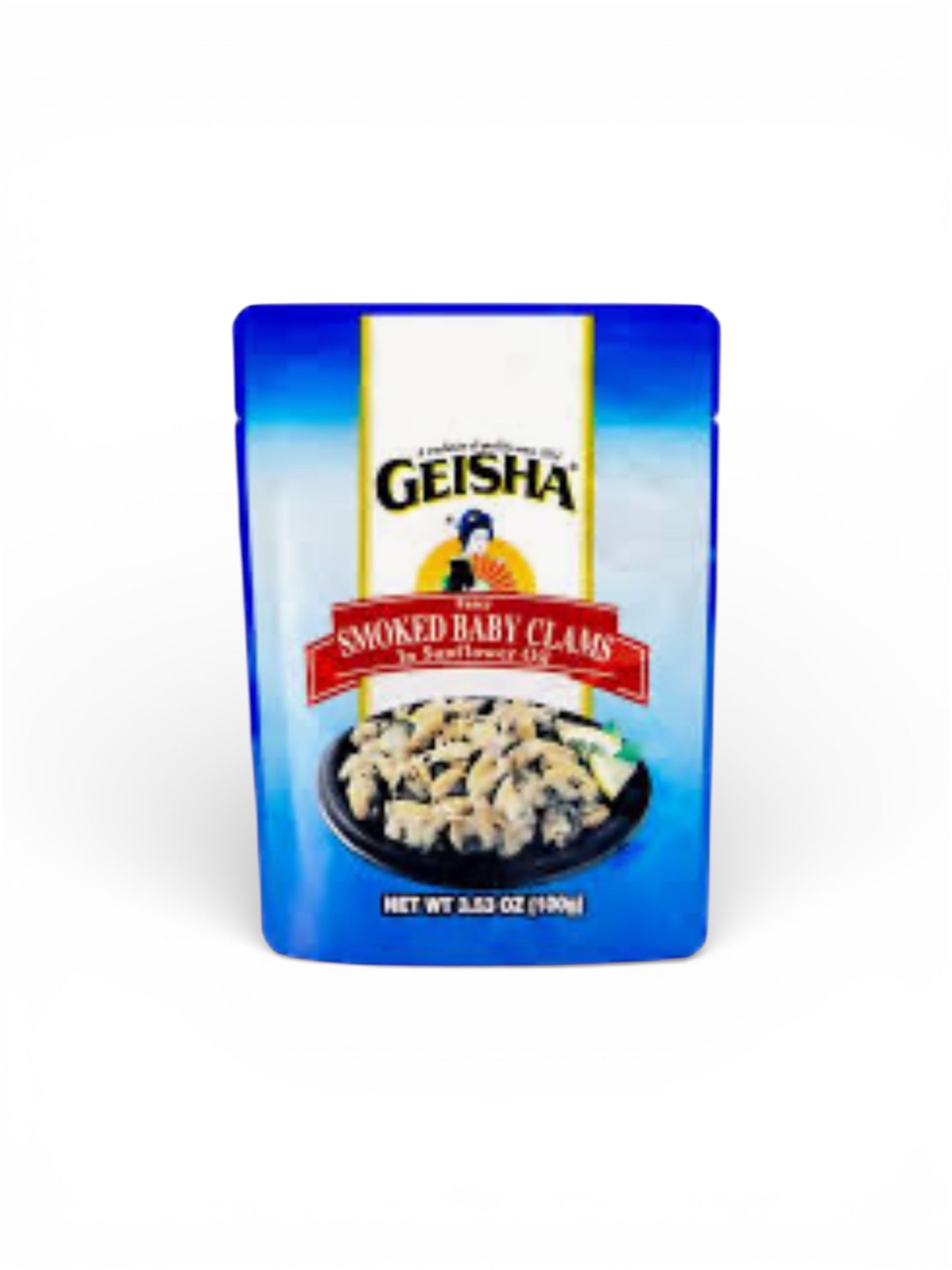 GEISHA Smoked Baby Clams in Sunflower Oil 3PK