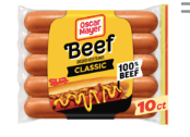 Oscar Meyer Classic Beef Franks 10ct 15oz