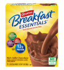 Carnation Breakfast Essentials Powder Drink Mix, Rich Milk Chocolate, 10ct
