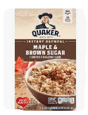 Quaker Maple & Brown Sugar Instant Oatmeal 10ct