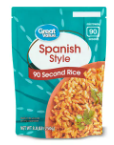 Great Value Spanish Style 90 Second Rice