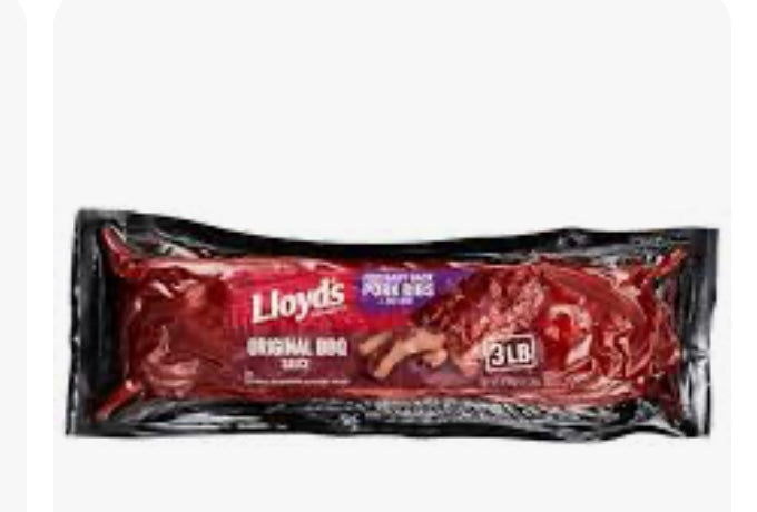 Lloyd’s Baby Back Ribs 3lbs