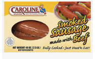 Caroline Smoked Beef Sausage