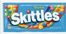 Skittles Tropical Flavor